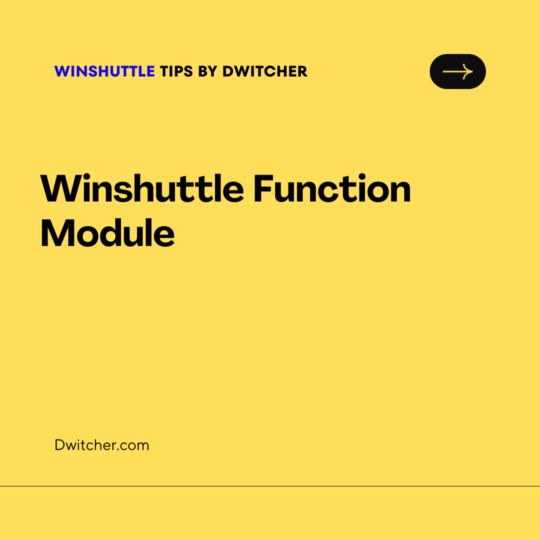 You are currently viewing Function Modules: Winshuttle