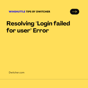 Read more about the article Resolving “Login failed for user” Error When Connecting to SQL Server through Spectrum Management Console