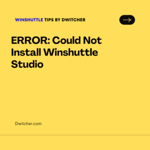 Read more about the article ERROR: Could Not Install Winshuttle Studio