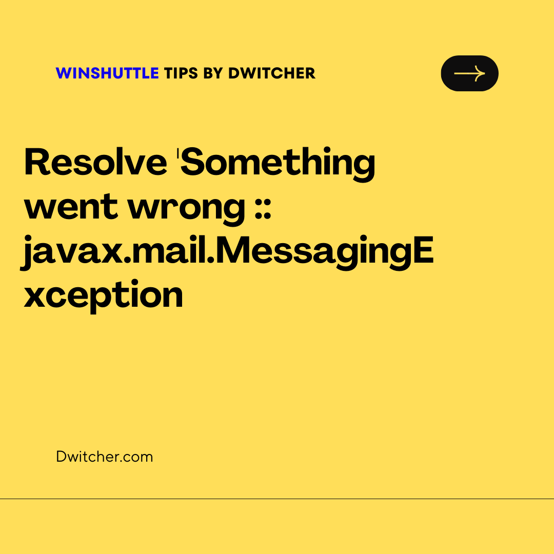 You are currently viewing Troubleshoot ‘Something went wrong :: javax.mail.MessagingException: Exception reading response’ in EngageOne Digital Delivery (formerly E-Messaging).