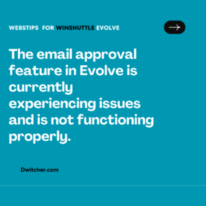 Read more about the article Evolve – Email approval not working