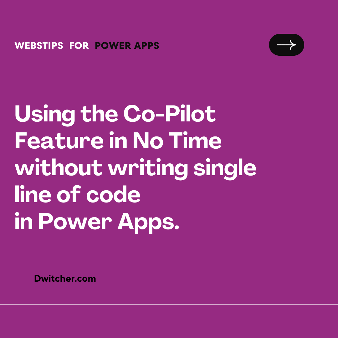 You are currently viewing Creating Canvas App using the Co-Pilot Feature 
