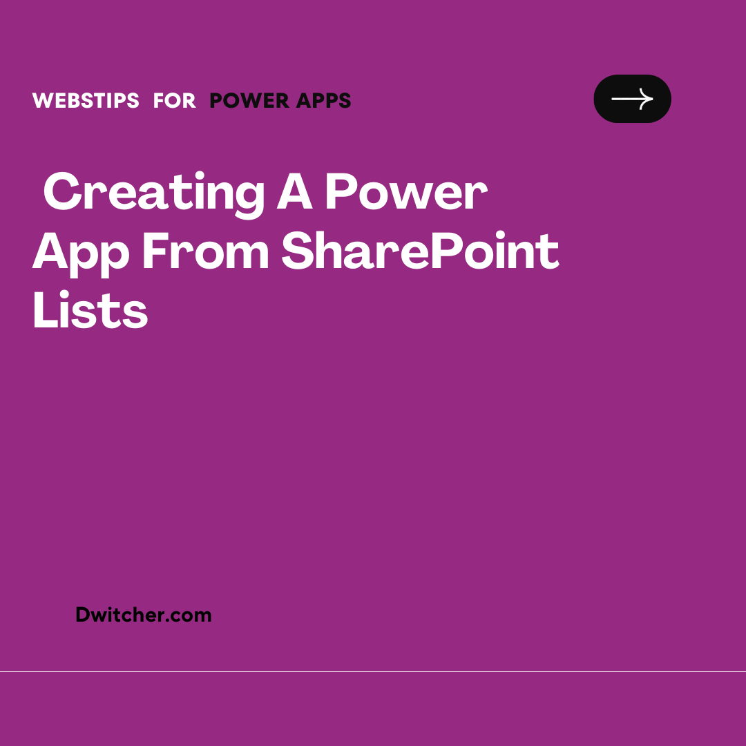 Read more about the article Developing a Power App Using SharePoint Lists