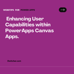 Read more about the article User functions in PoweApps Canvas App.