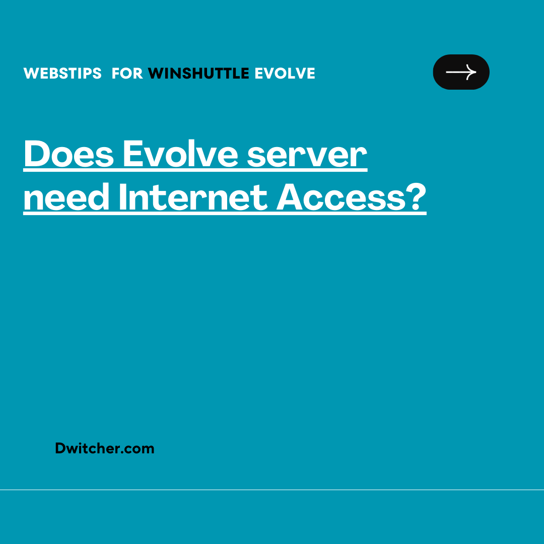 Read more about the article Is internet access required for the Evolve server?
